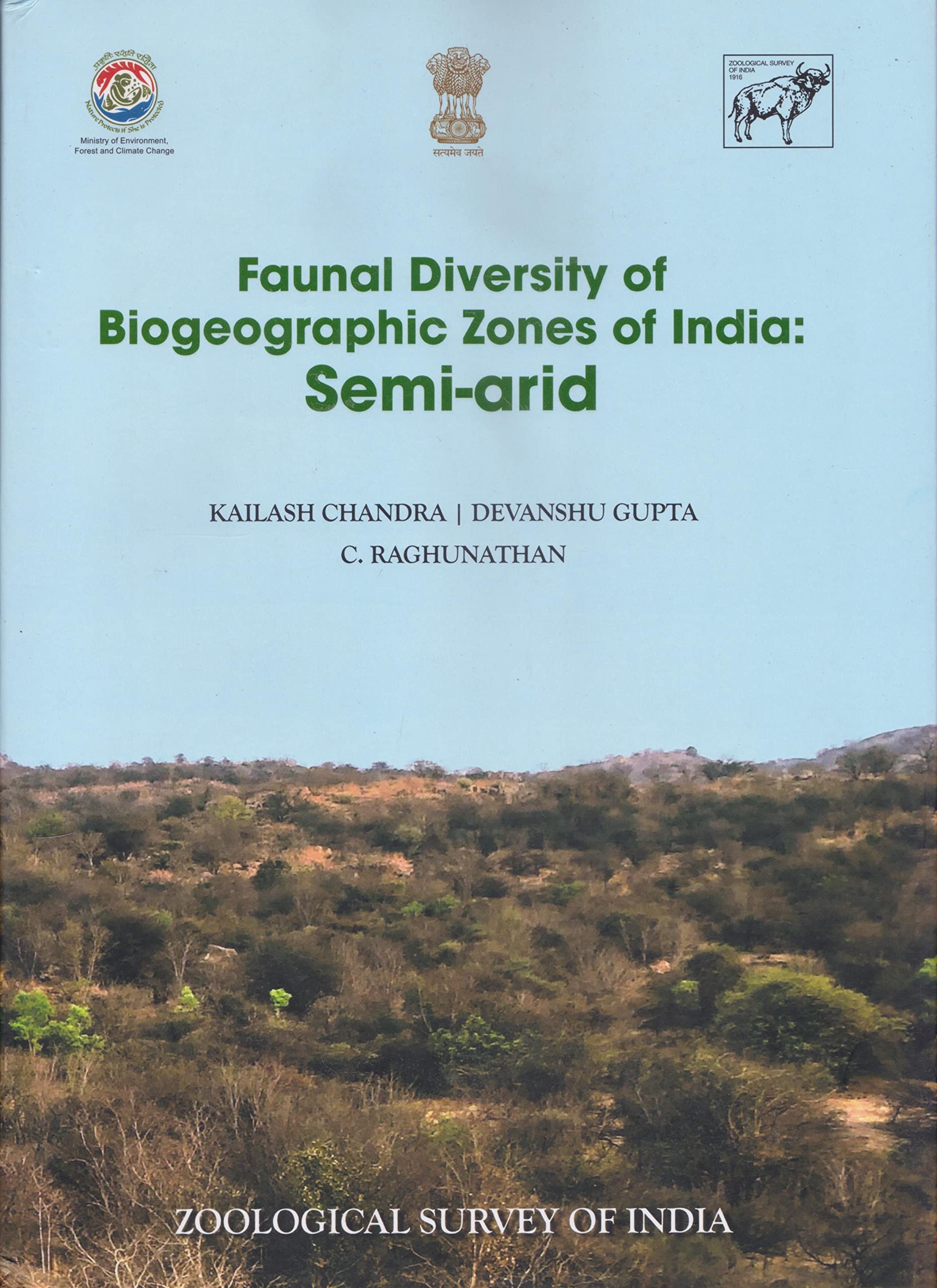 Faunal Diversity of Biogeographic Zones of India: Semiarid