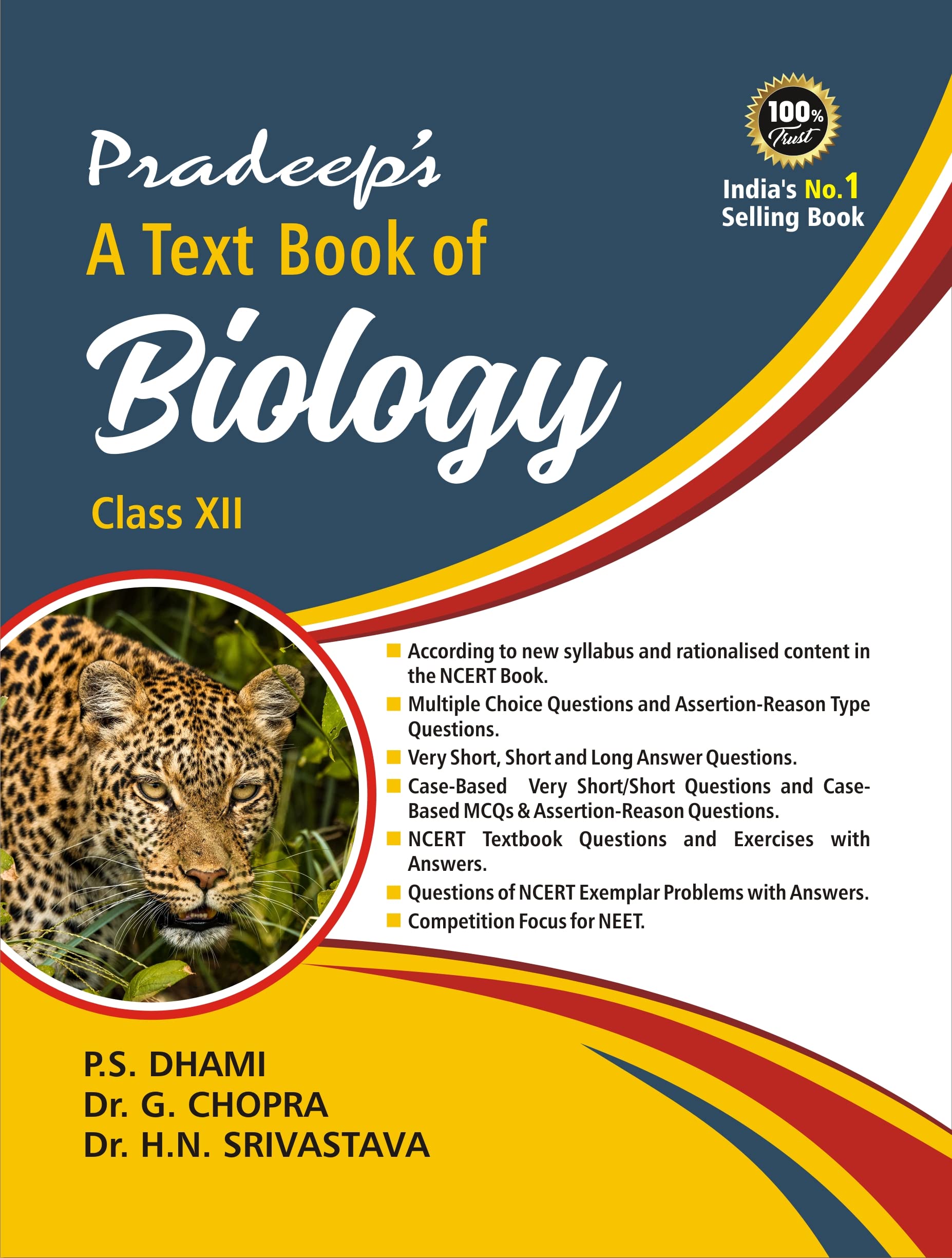 Pradeeps A Text Book of Biology for Class 12 (Examination 202324)