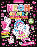 Little Fairy Neon Colour And Sticker Dots Activity Book For Kids  Over 500 Stickers, Fun Colouring Pages, PressOut Crafts & Cr