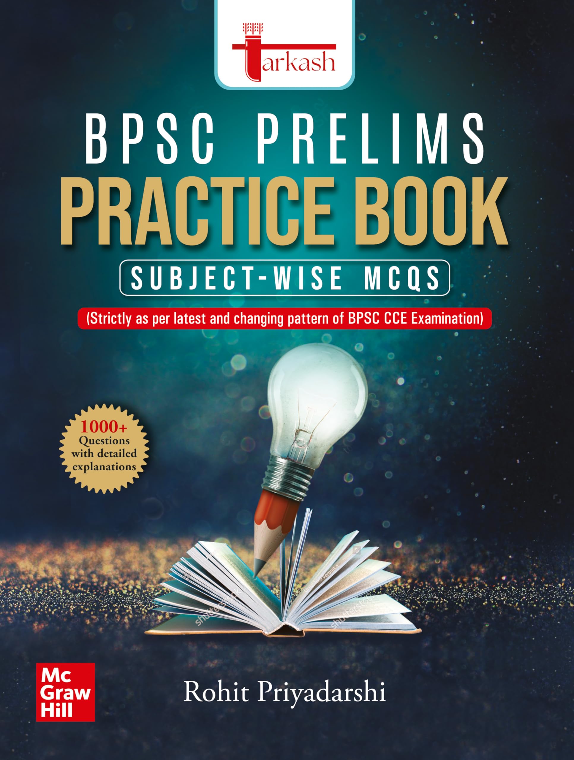Tarkash BPSC Prelims 202526 Practice Book (English Medium) | 1000+ Subjectwise Practice Questions MCQs | Combined Competitive E