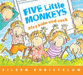 Five Little Monkeys Play Hide and Seek Board Book (A Five Little Monkeys Story)