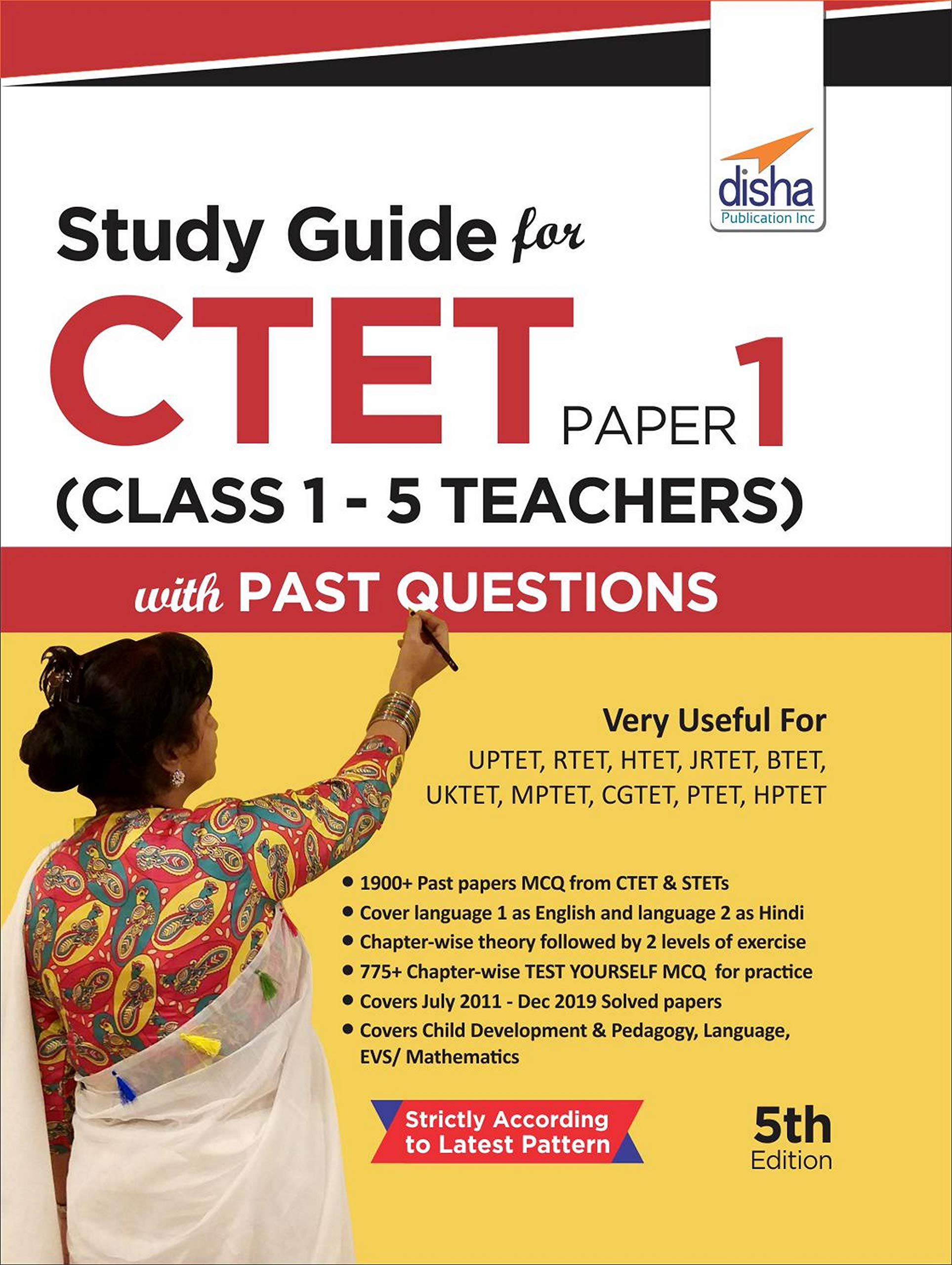 Study Guide For Ctet Paper 1 (Class 1  5 Teachers) With Past Questions 5Th Edition