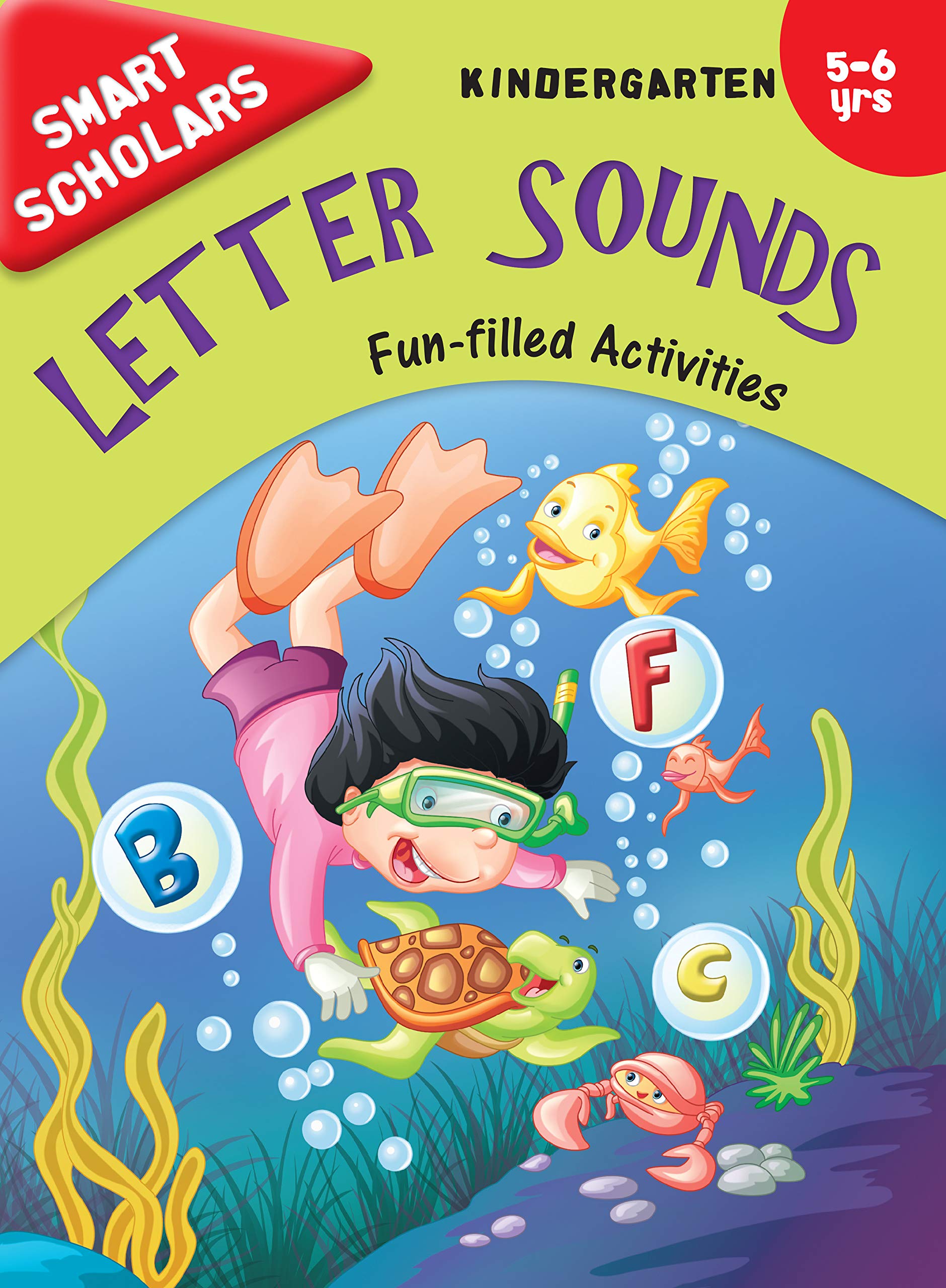 Letter Sounds: FunFilled Activities Book for Kindergarten Kids | Fun with Letter | Early Learning | Sounds Practice for Little 