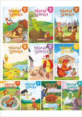 Story Book for Kids  Moral Stories (Set of 10 Books) (Illustrated)