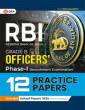 GKP RBI 2025  Grade B Officers Ph I  12 Practice Papers| Solved Papers 2024