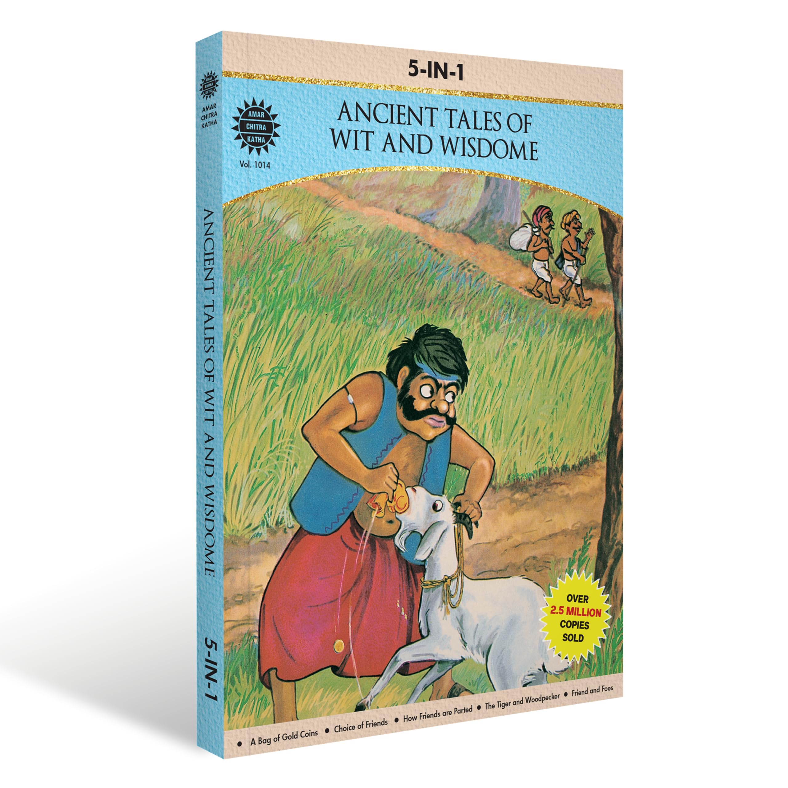 Ancient Tales Of Wit And Wisdom: 5 In 1 (Amar Chitra Katha)