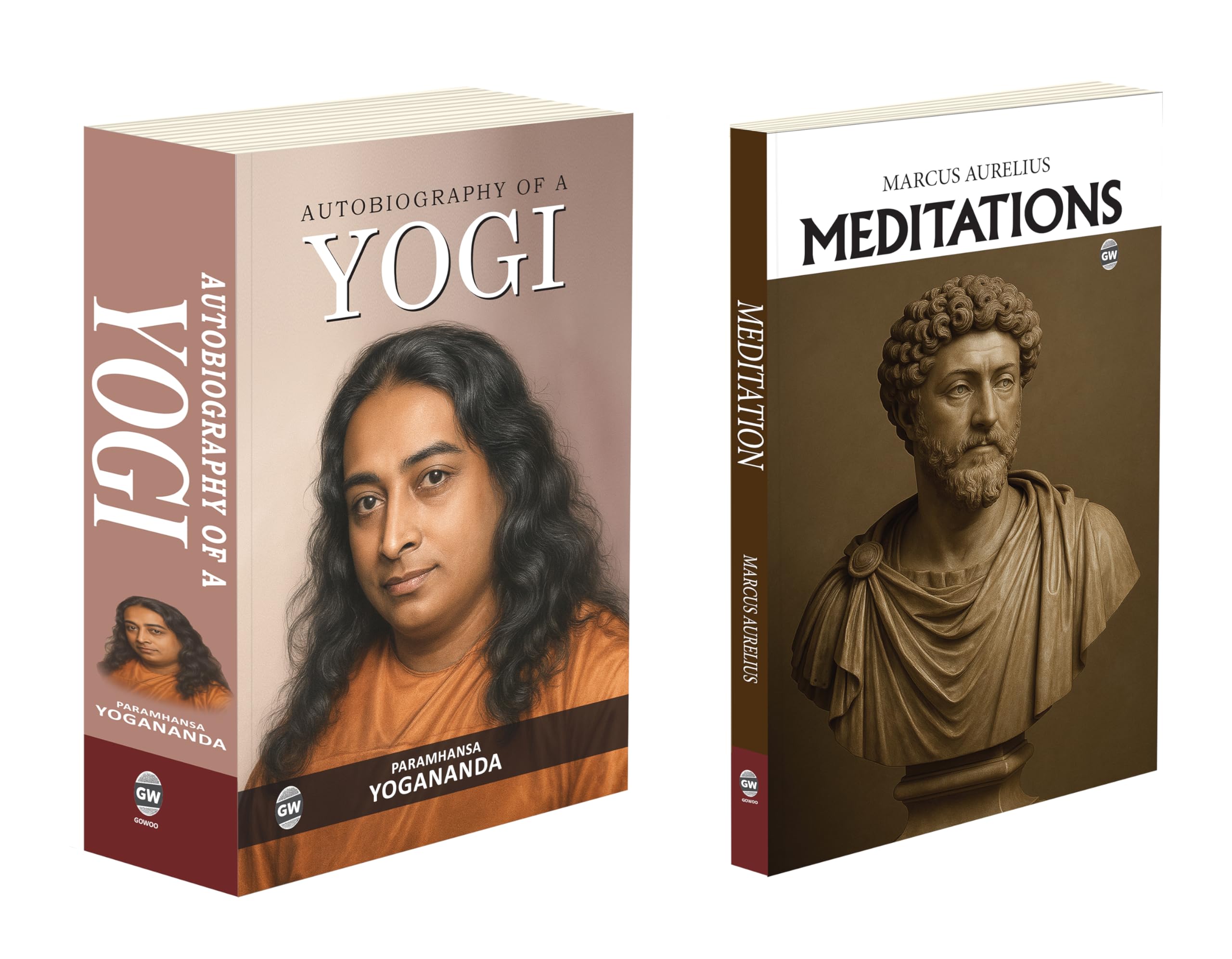 Autobiography of A Yogi, Meditations : Spiritual Awakening Journey book, self realization story book, yoga and meditation novel