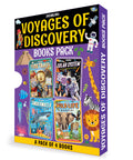 Voyages Of Discovery Activity Books Pack For Kids Ages 510  Set Of 4 Adventure & Educational Books | Time Travel, Solar System