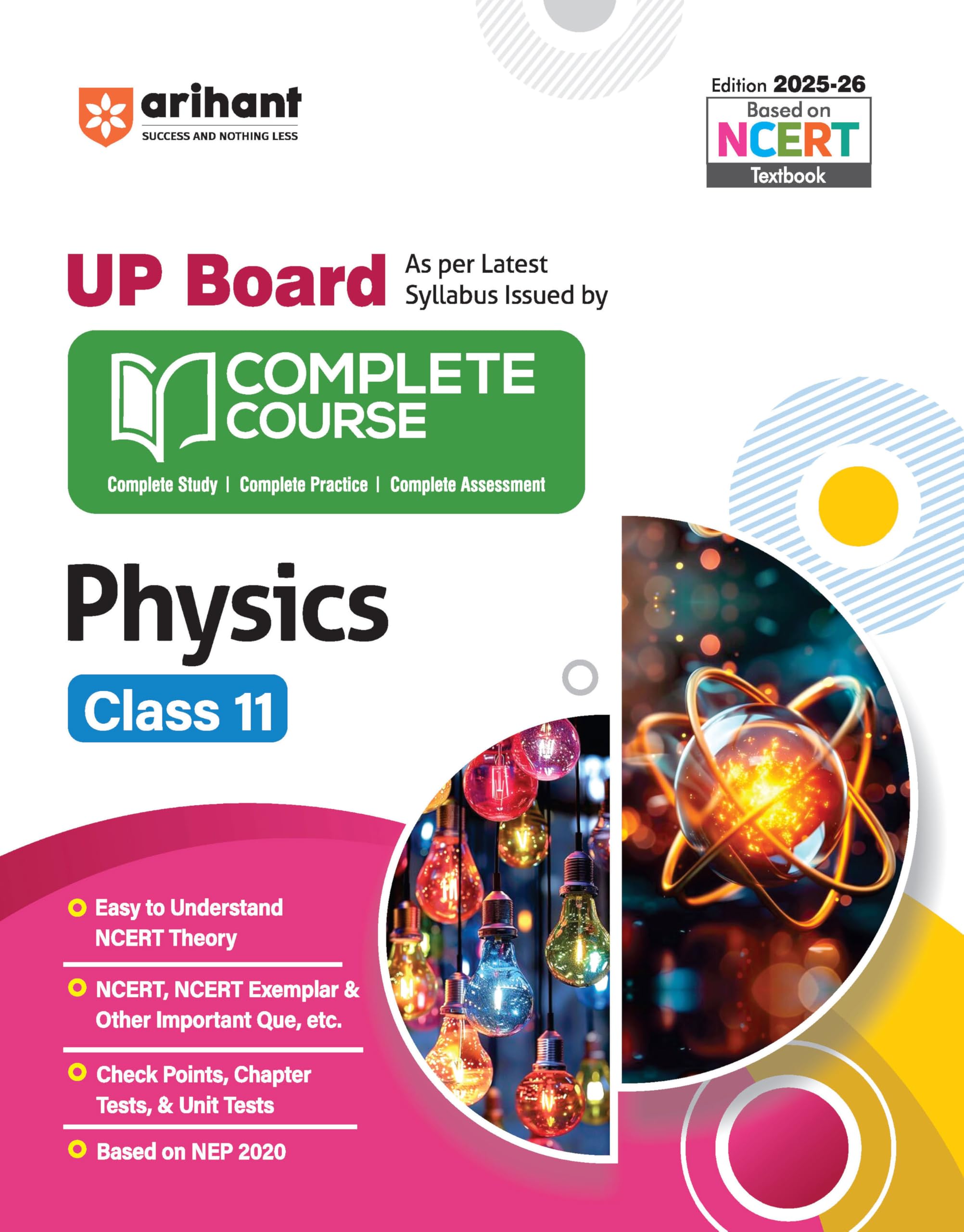 (Old Edition) Arihant UP Board Complete Course Physics Class 11 Exam 202526