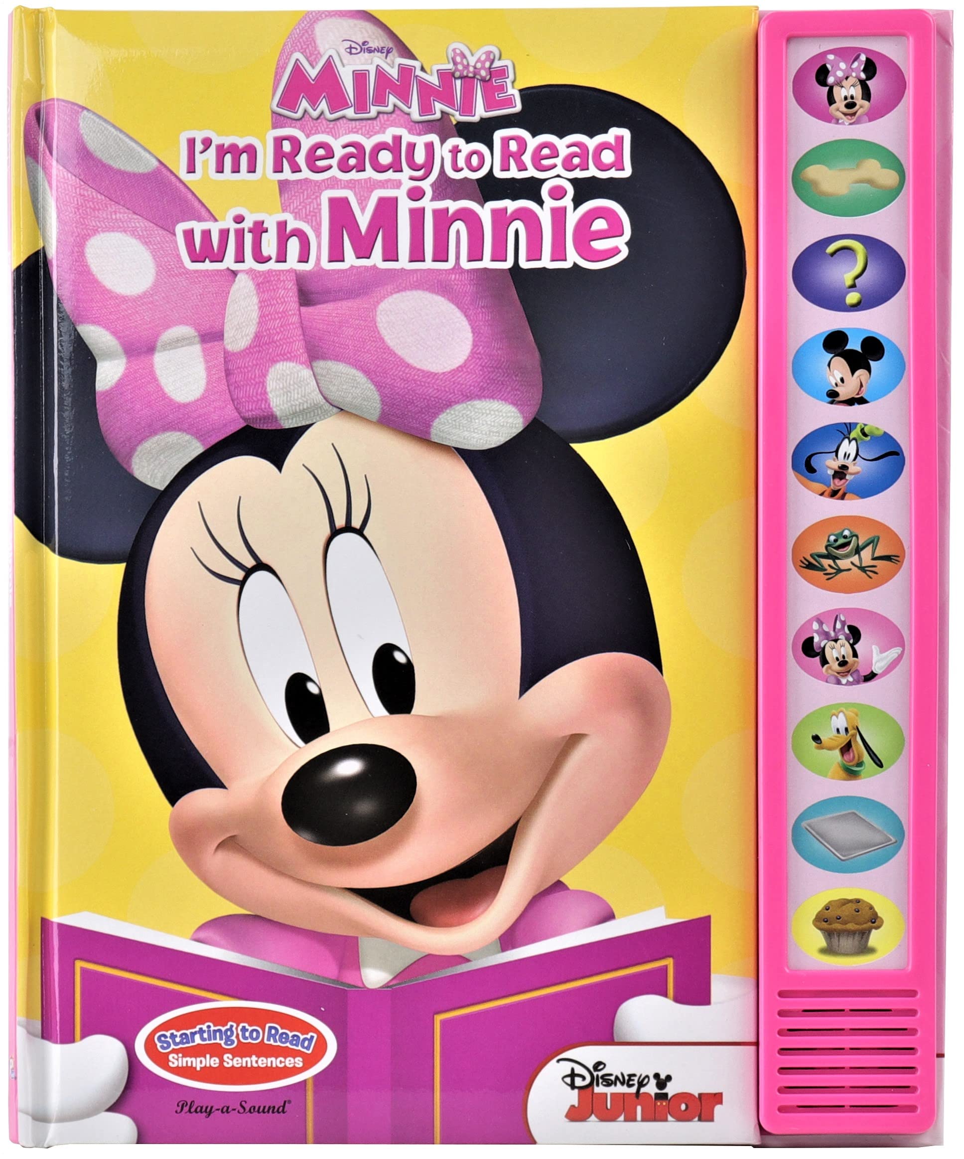 Disney Minnie Mouse  Im Ready to Read with Minnie Sound Book  PI Kids
