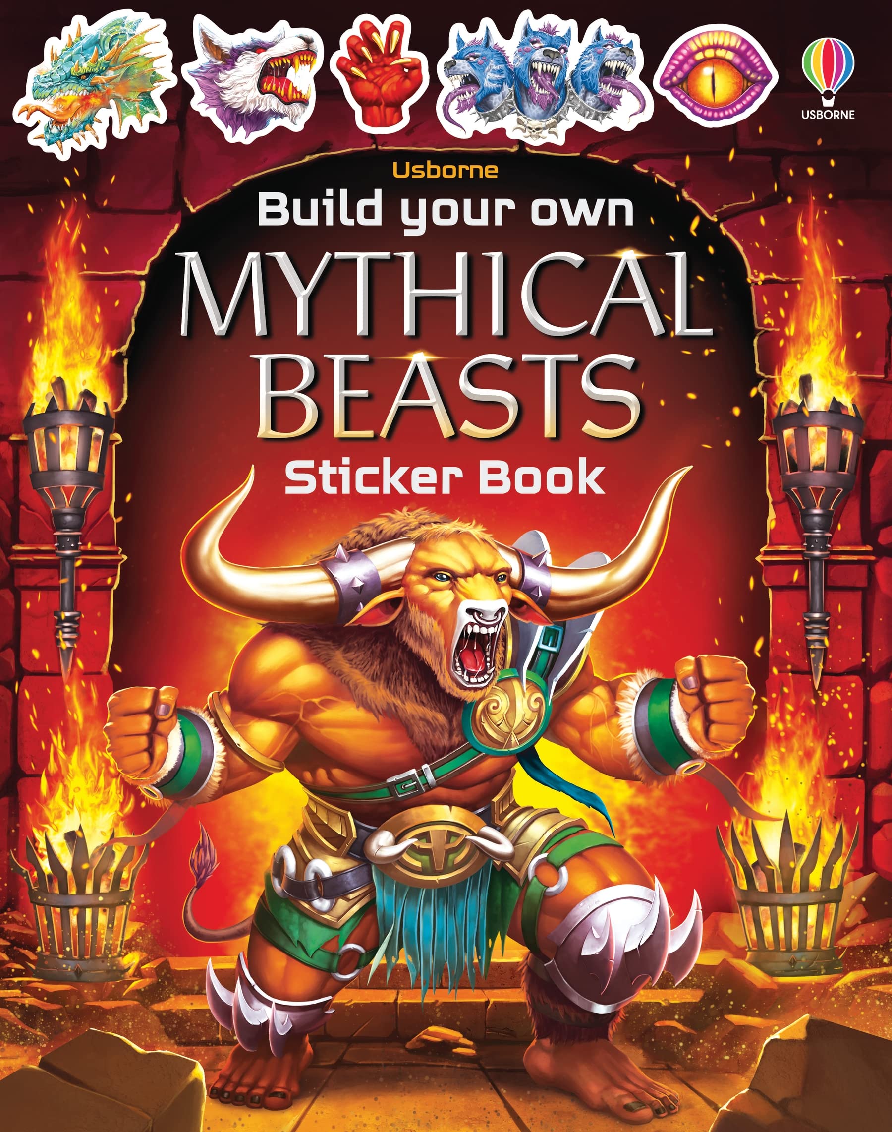 Build Your Own Mythical Beasts (Build Your Own Sticker Book)