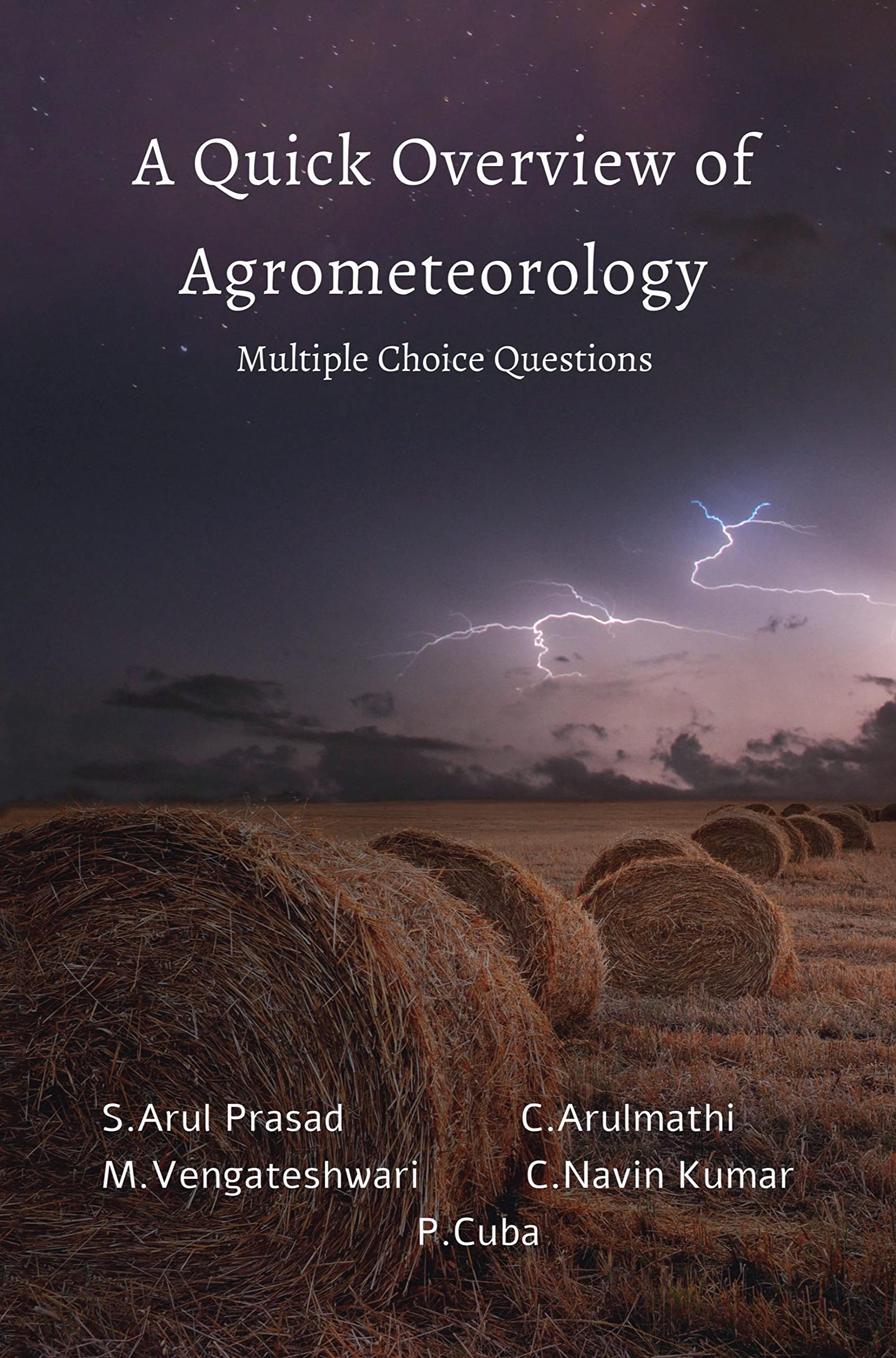 A Quick Overview of Agrometeorology (Multiple Choice Questions)