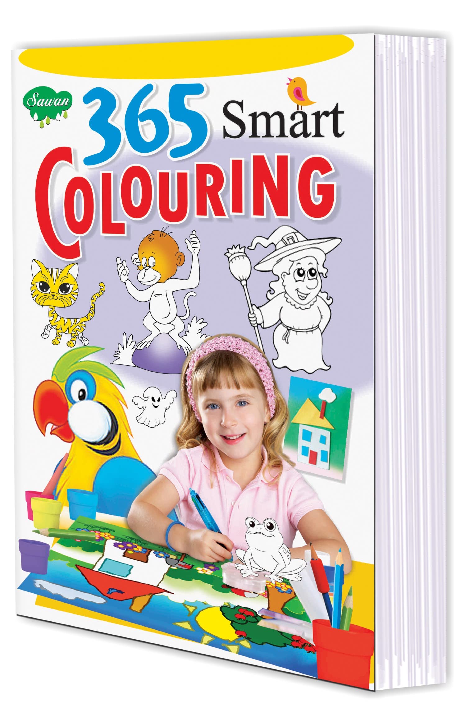 Sawan 365 Smart Colouring Book