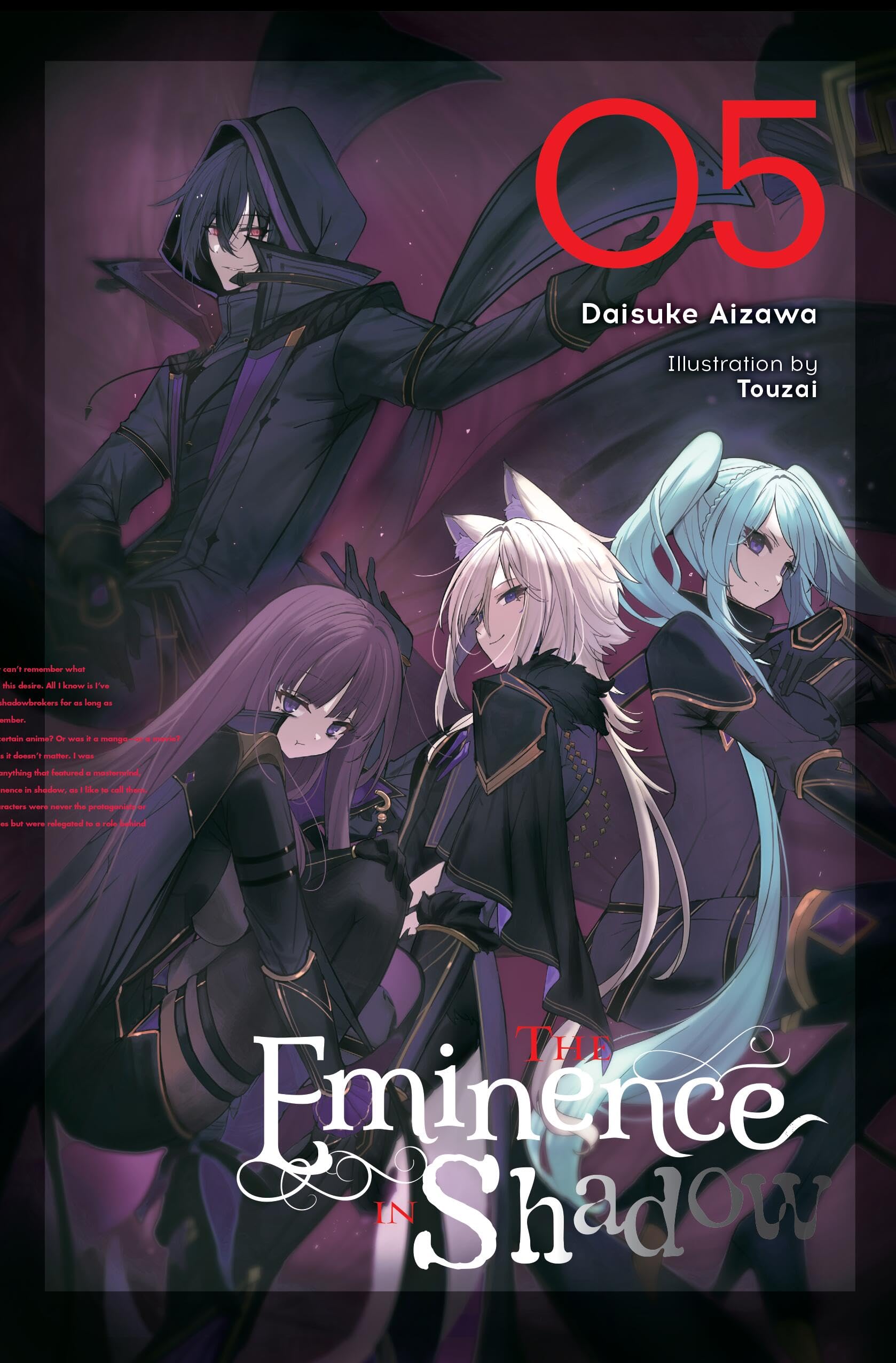 The Eminence in Shadow, Vol. 5 (light novel) (Volume 4) (The Eminence in Shadow (light novel))