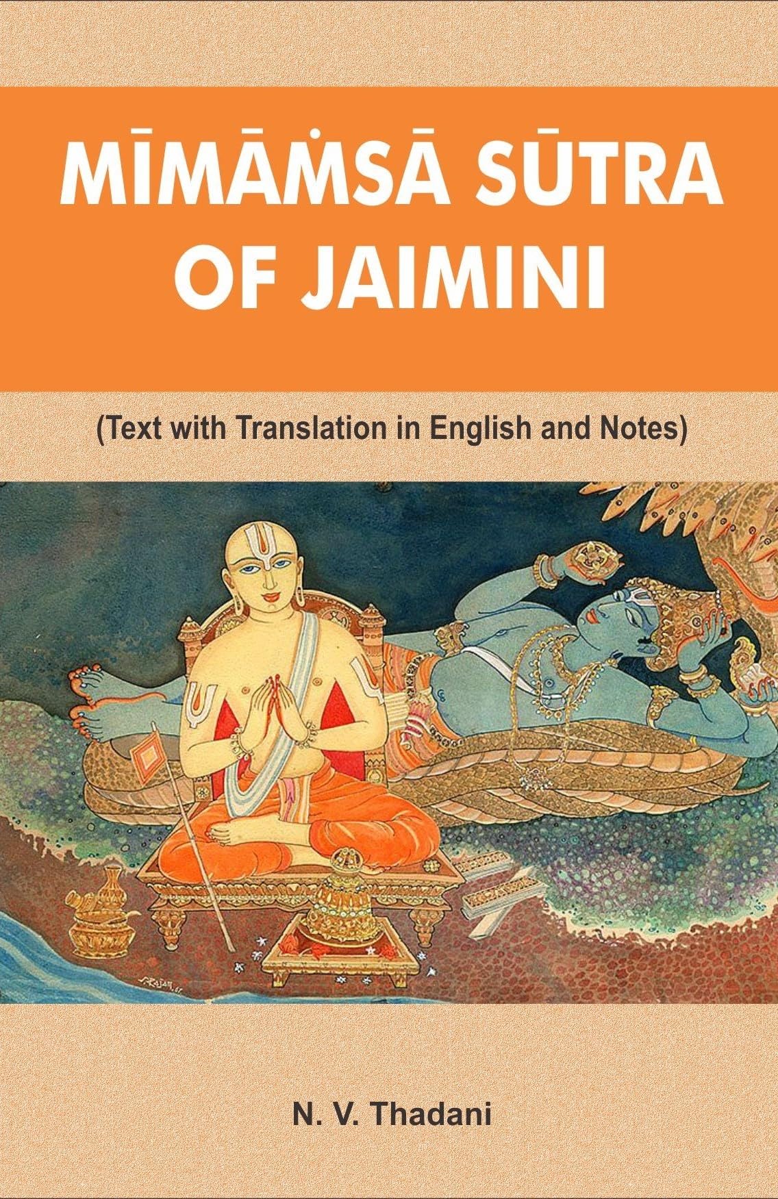 Mimamsa Sutra Of Jaimini: 1