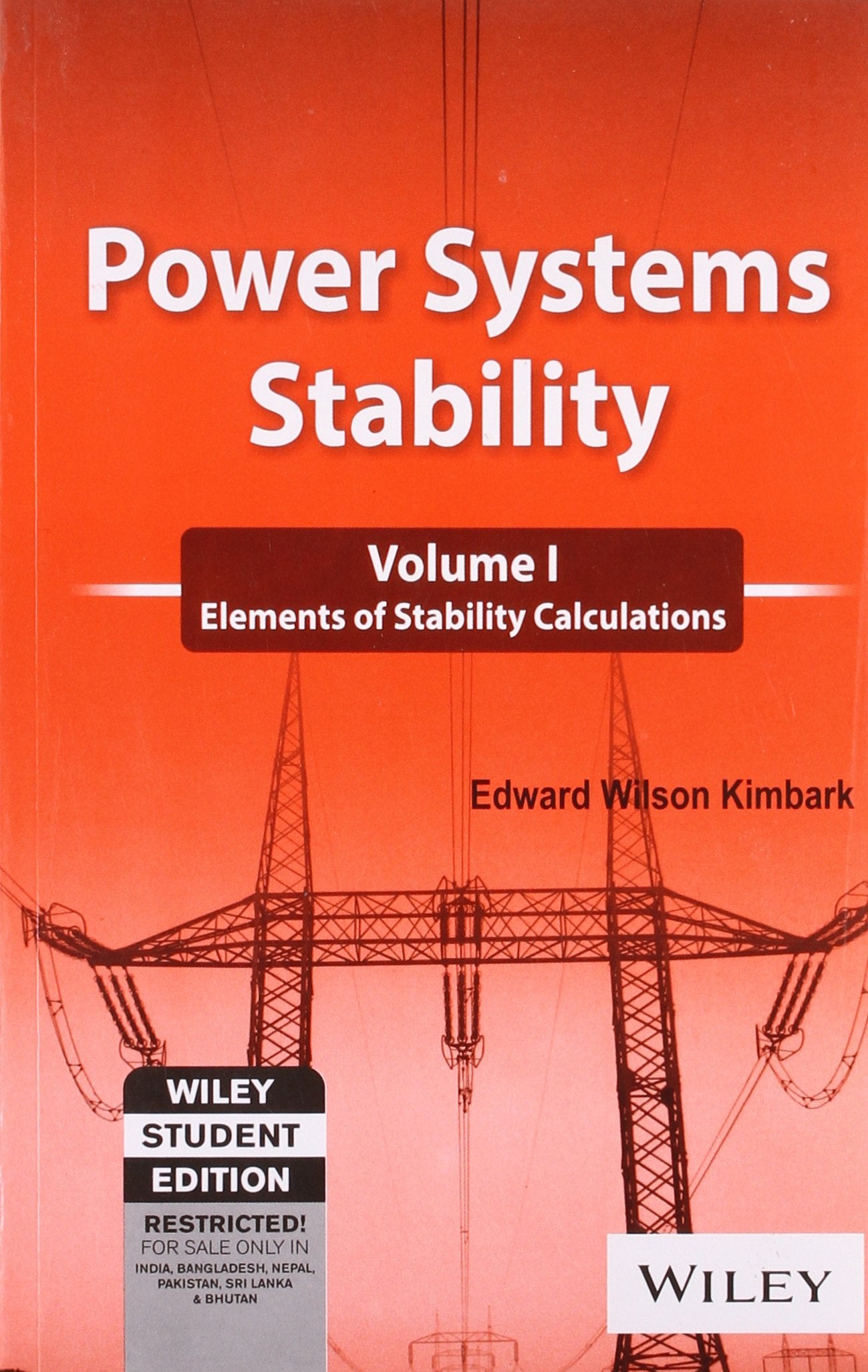 POWER SYSTEMS STABILITY, VOLUME I,II,III