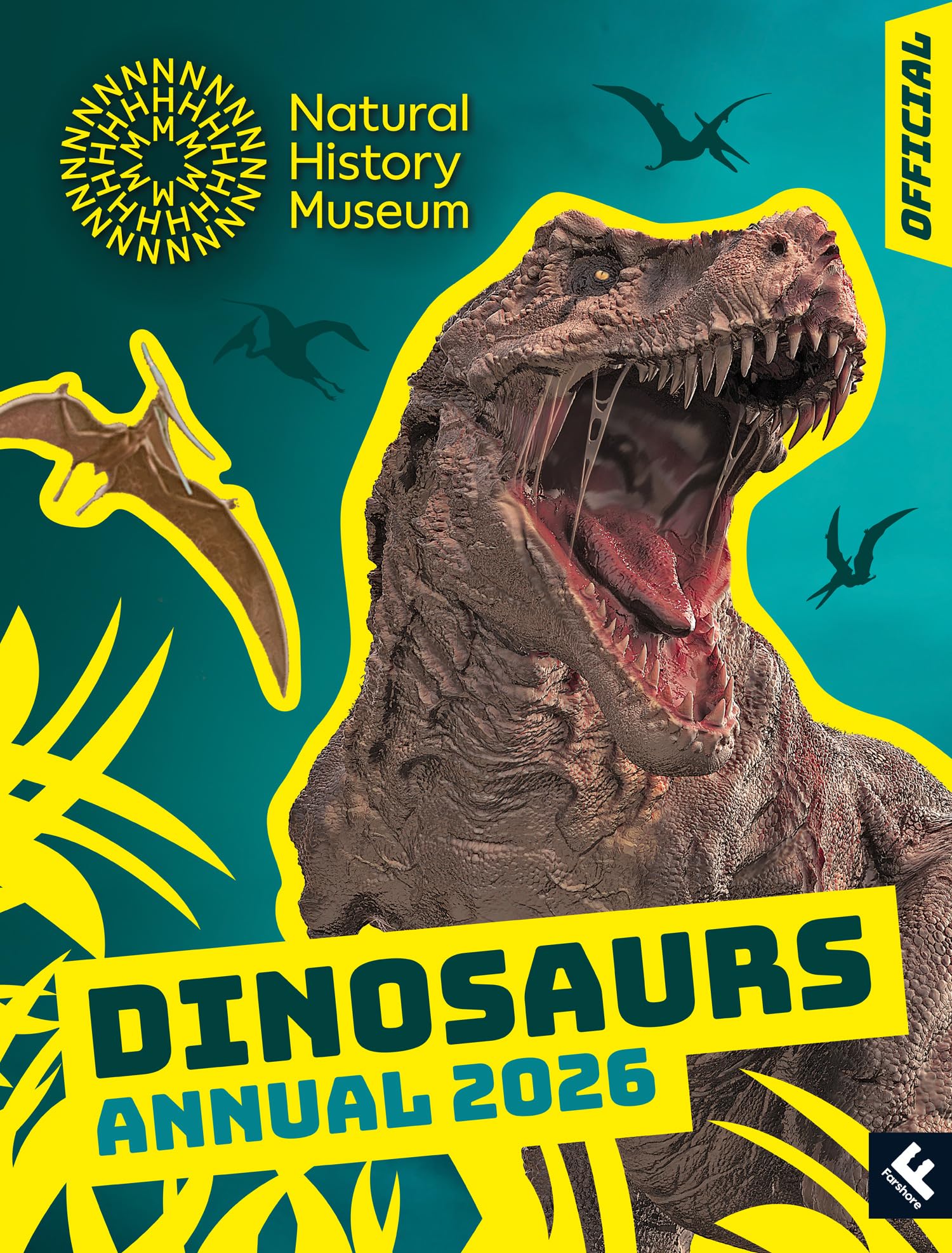 Natural History Museum Dinosaurs Annual 2026: The perfect Christmas 2025 gift for children who love dinosaur facts, activities, 