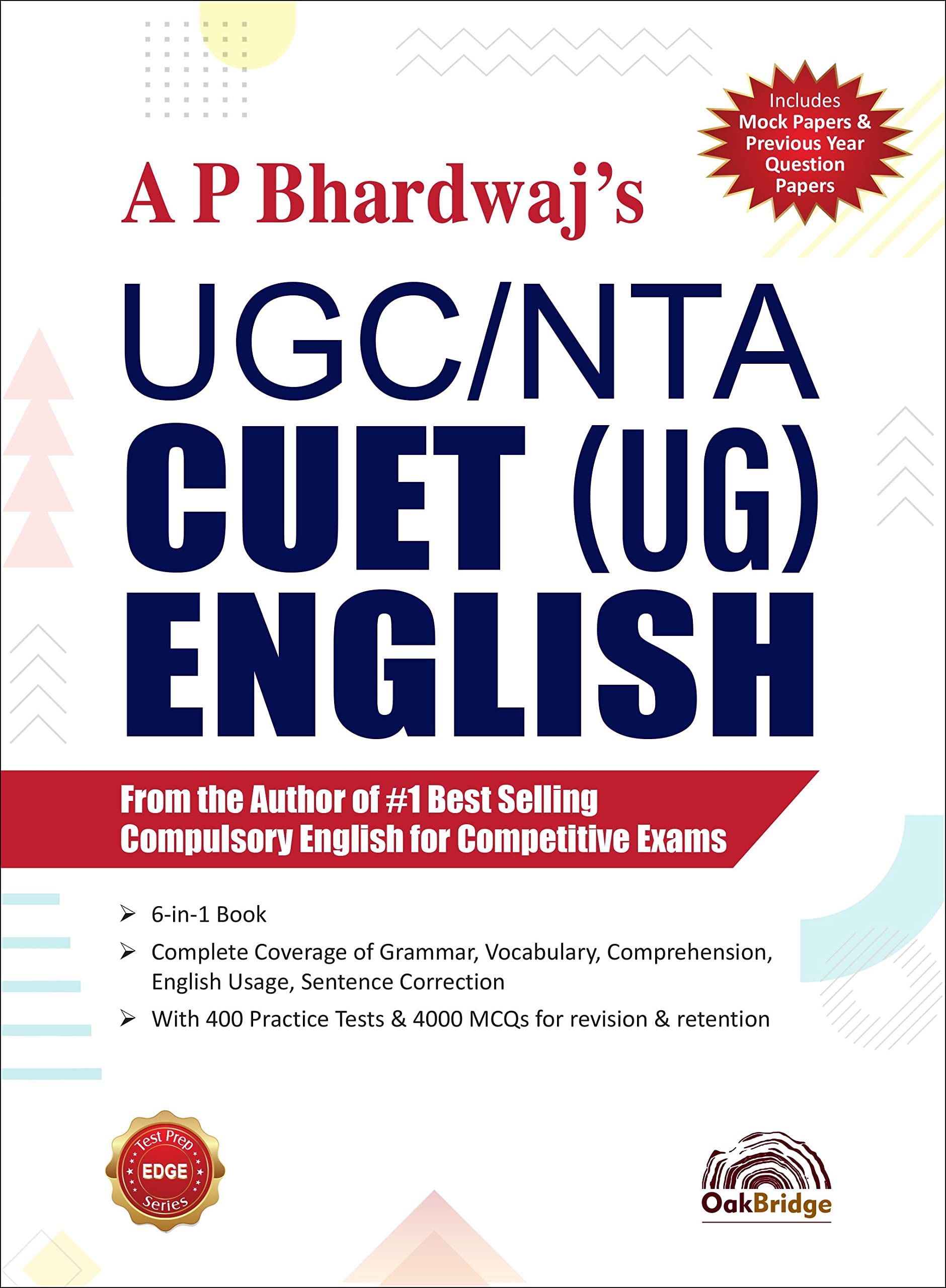 UGC/NTA CUET (UG) English | A P Bhardwaj | OakBridge