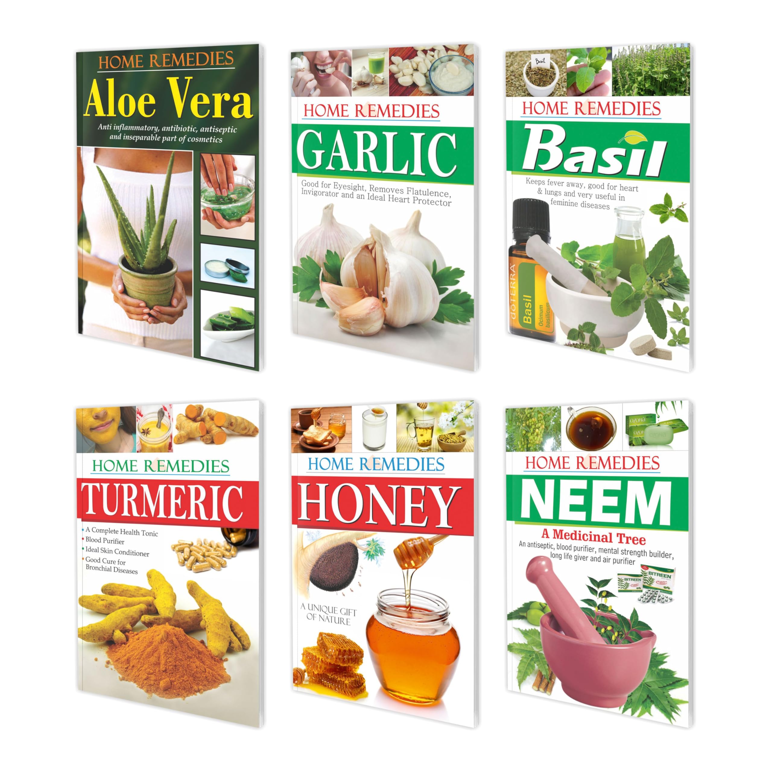 Home Remedies Complete Series Books | Set Of 6 Books By Sawan