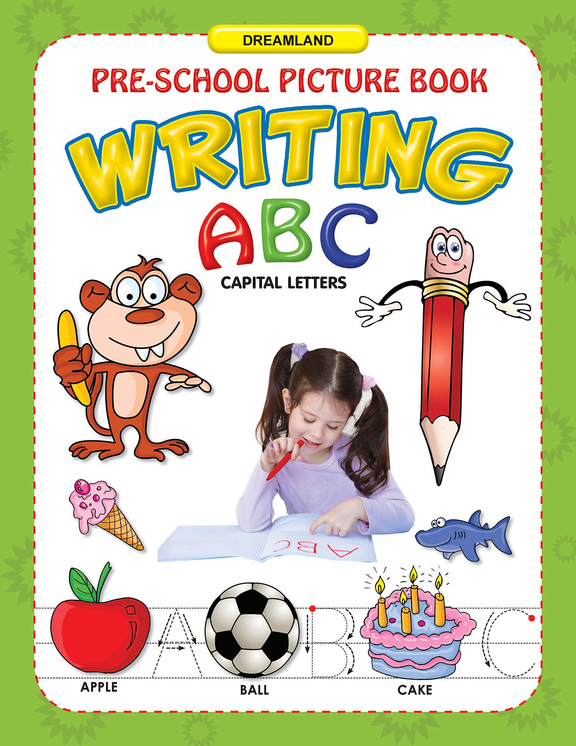 ABC Capital Letters Writing  English Alphabet Practice Book for Preschool & Early Learners | Fun and Educational Workbook to Le