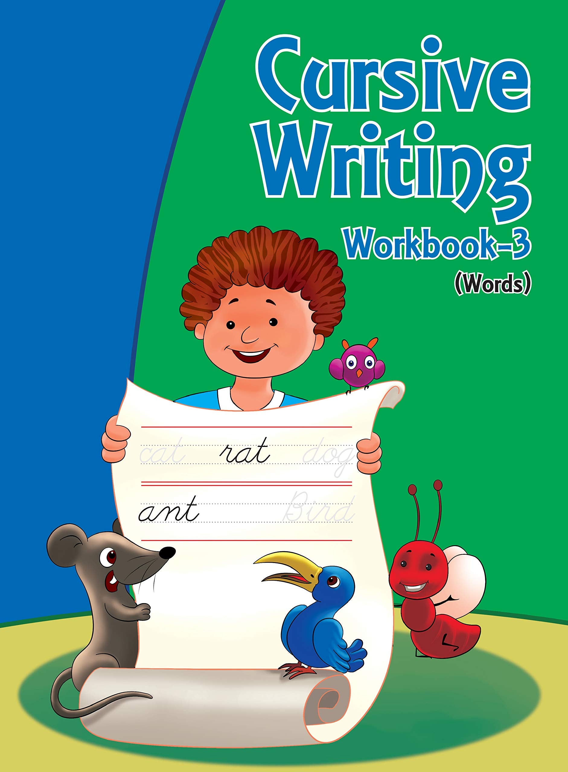 Cursive Writing Workbook 3 for kids (Words)
