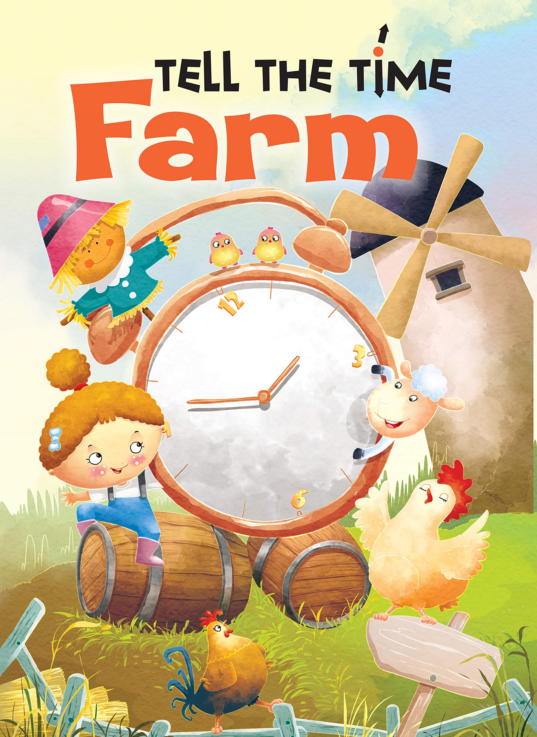 Activity Book : Tell the Time Farm Activity book