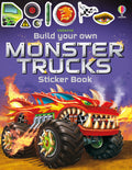 Build Your Own Monster Trucks Sticker Book: Complete 11 Awesome Trucks with 100+ Stickers and Statistics for Kids (Ages 58) (Bu