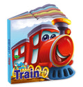 Sawan Presents Who Am I Train | DieCut Shape BoardBook