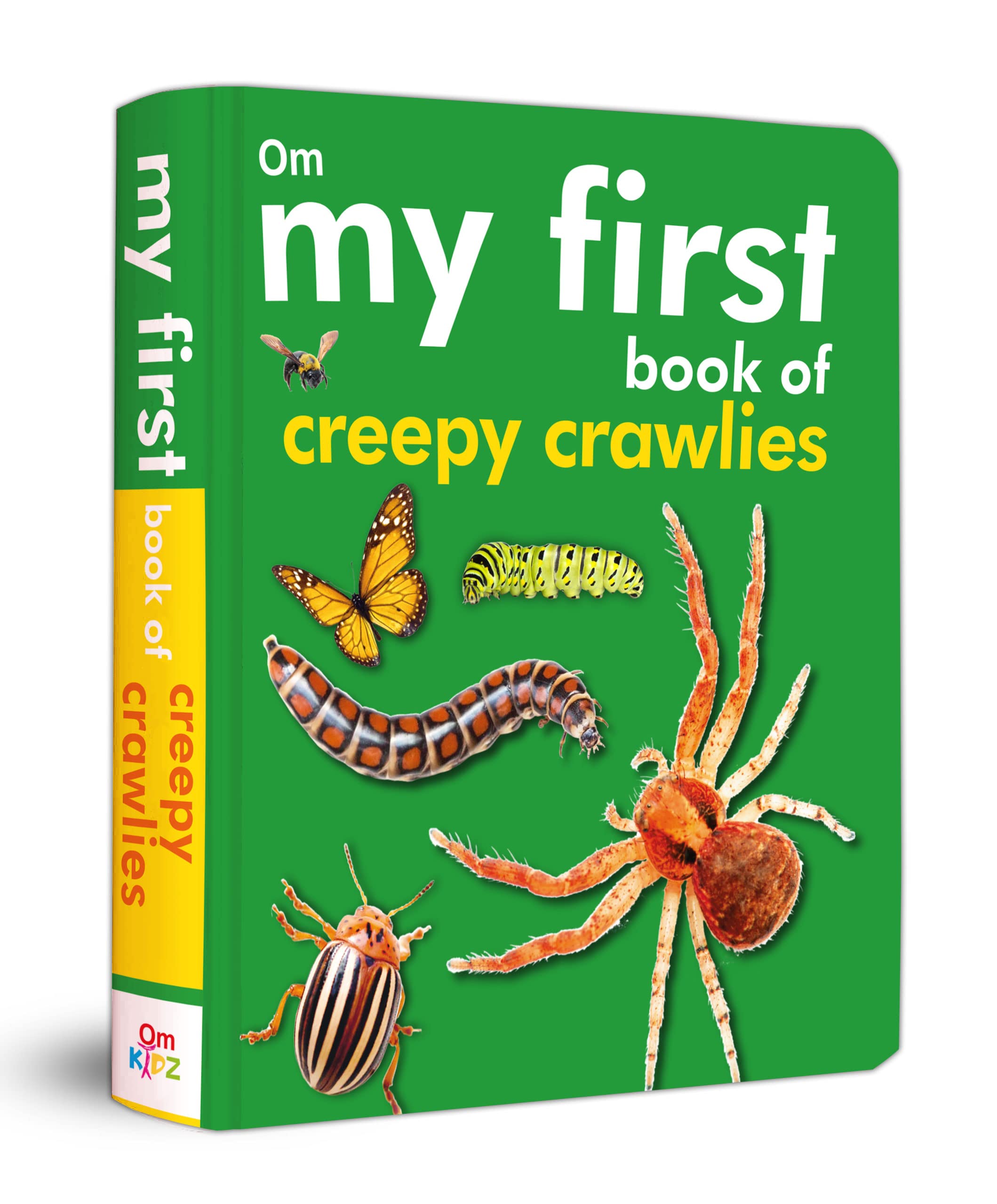My First Book of Creepy Crawlies: Learn World of Insects & Bugs | Explore Ants, Beetles, Butterflies, Spiders & More | Early Nat