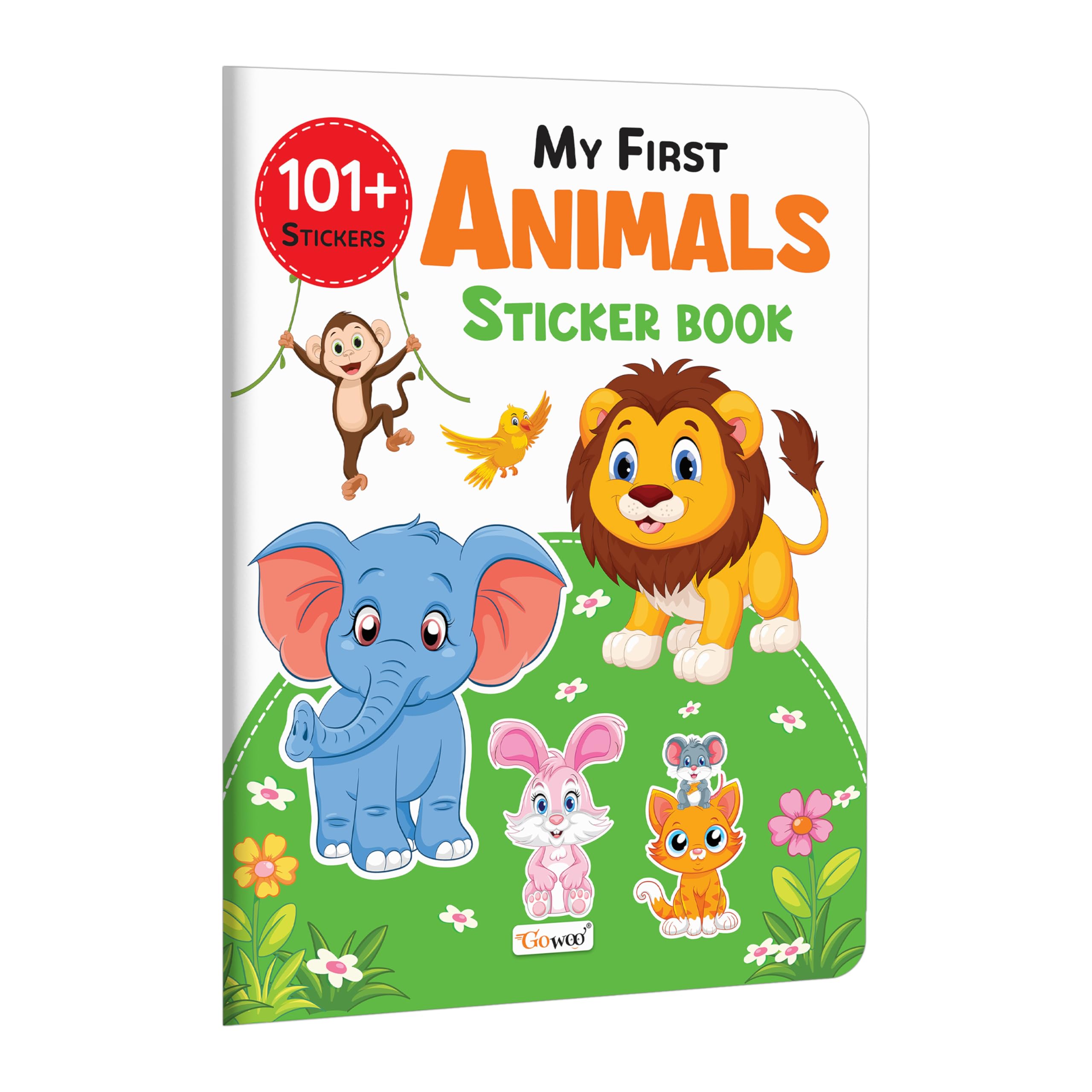 My First Animal Sticker Book: Wildlife Adventures for Kids , Stickers Fun and learning, Educational adventure with stickers, Fun