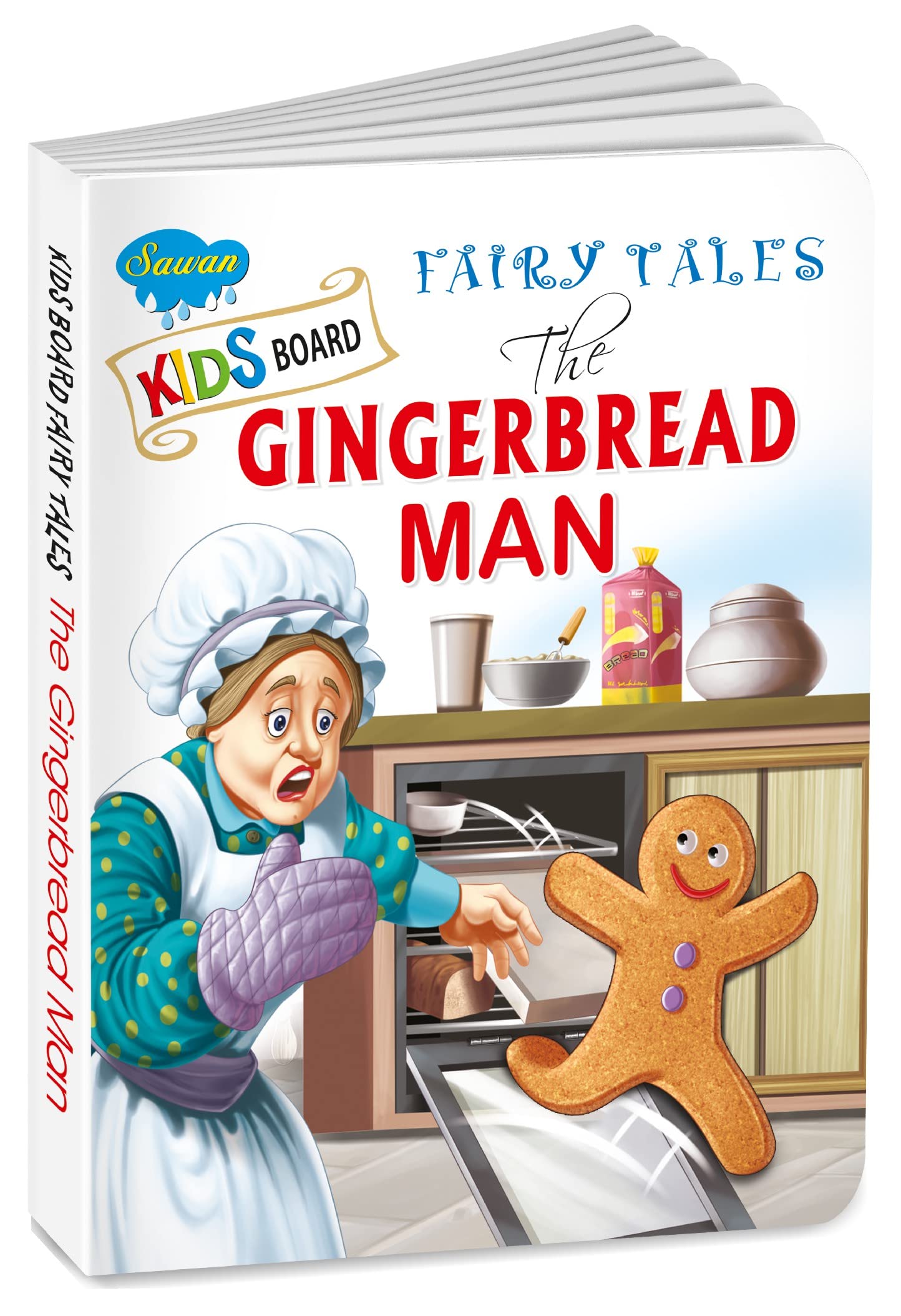 The Gingerbread Man | Fairy Tales Story Board Books For Kids