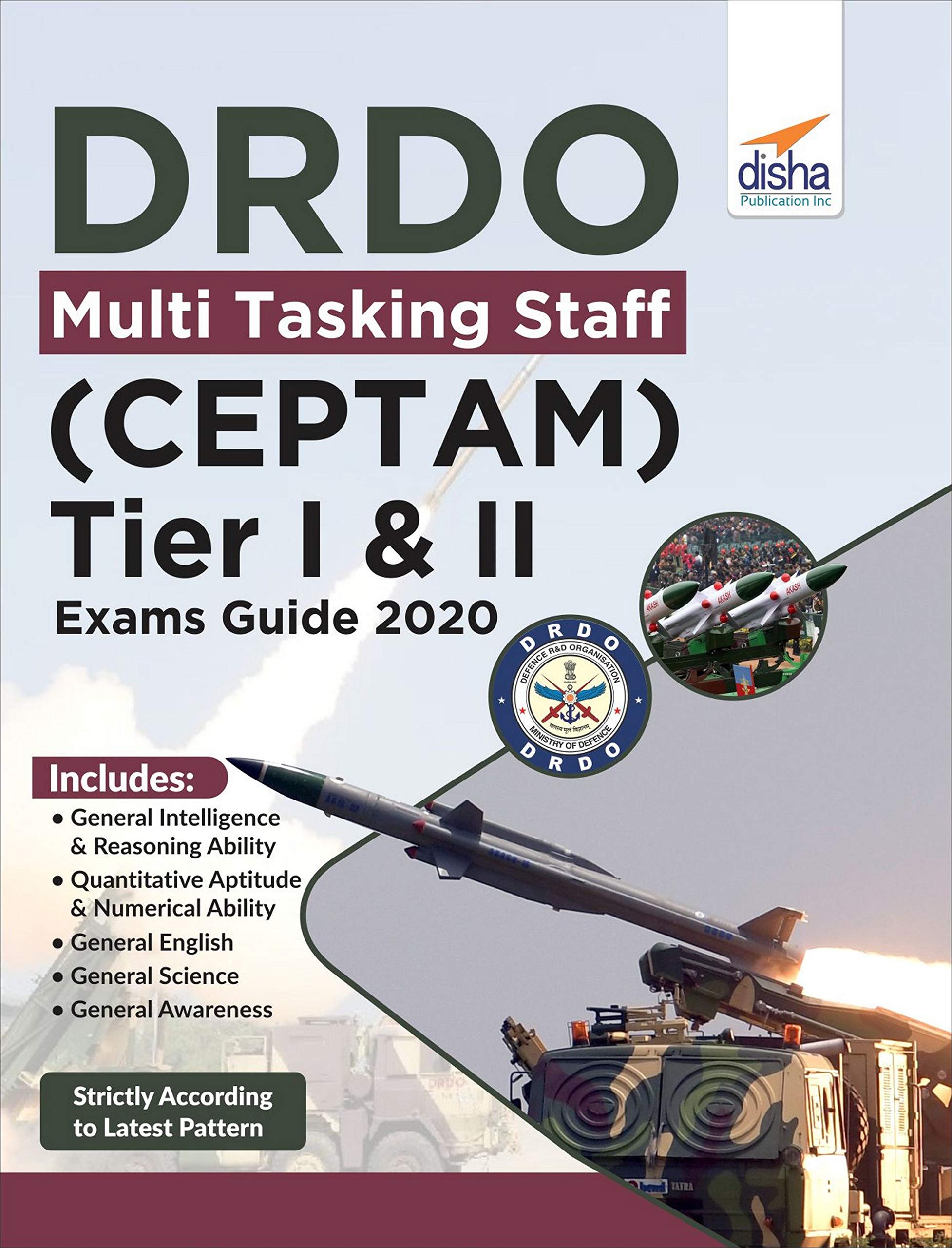 Drdo Multi Tasking Staff (Ceptam) Tier I & Ii Exam Guide 2020