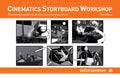 Cinematics Storyboard Workshop: Filmmaking Essentials for the EntryLevel Storyboard Artist