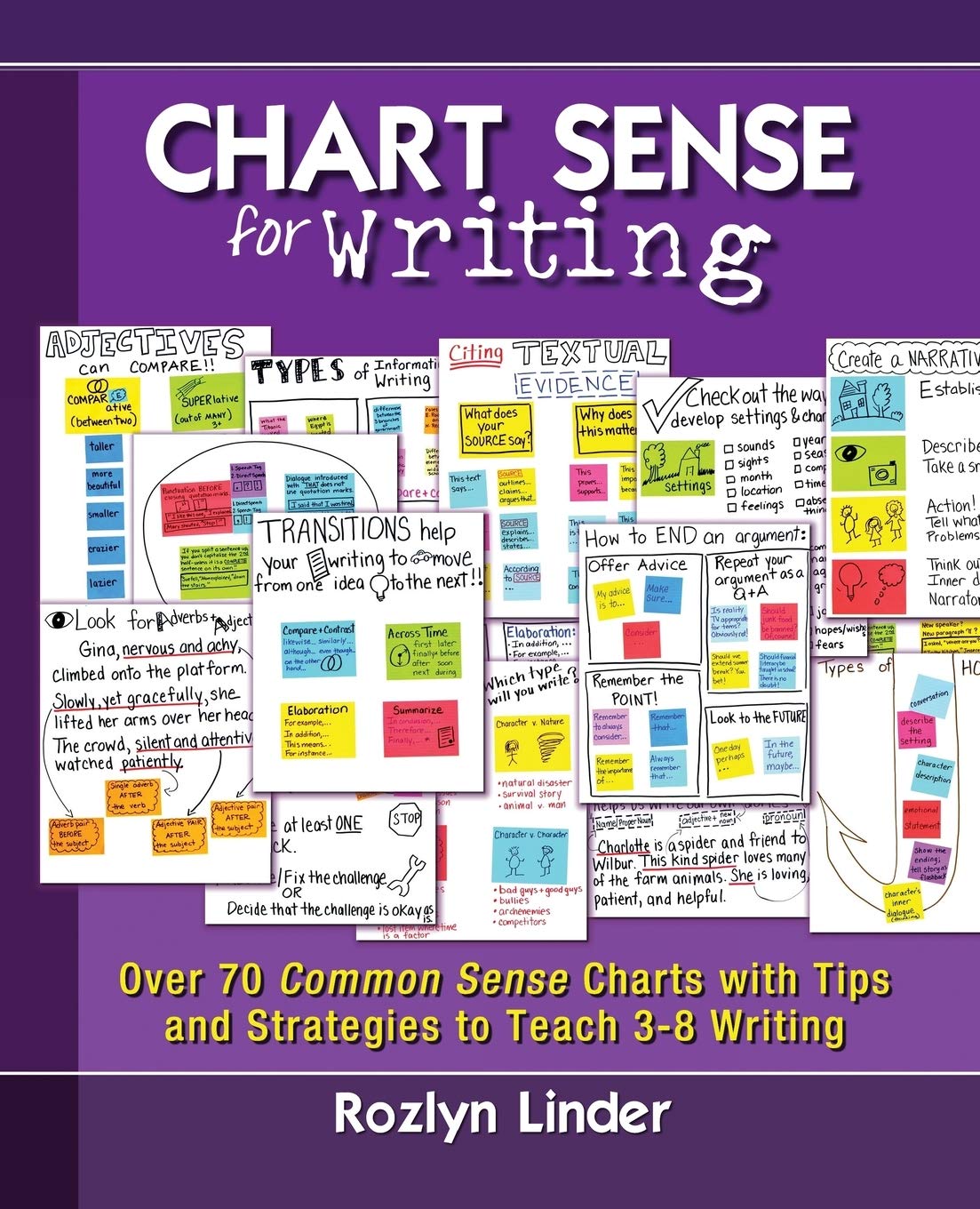 Chart Sense for Writing: Over 70 Common Sense Charts with Tips and Strategies to Teach 38 Writing