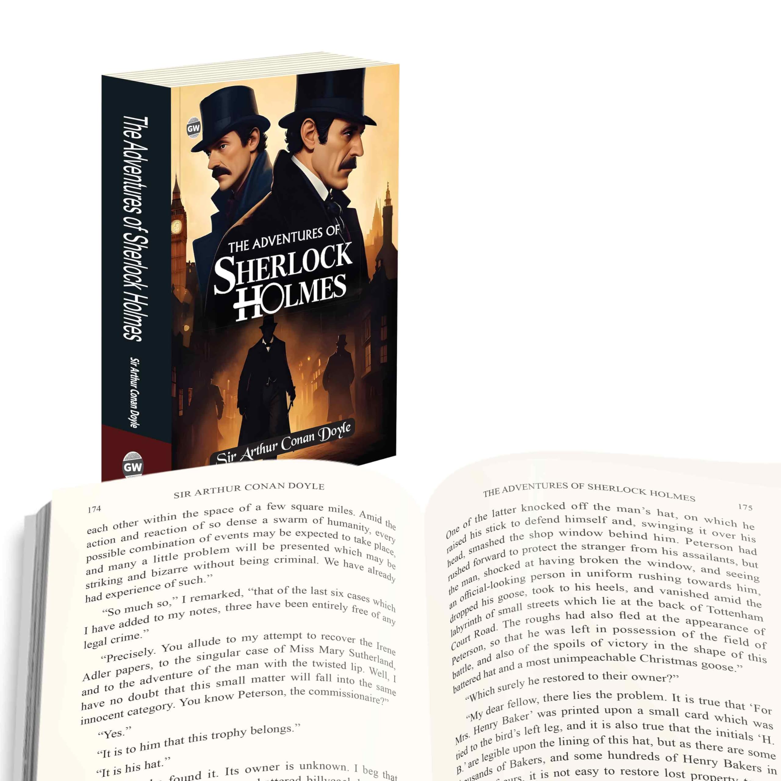 The Adventures of Sherlock Holmes (Paperback) : Classic Mystery Fiction, Famous Collection of Detective Adventures, Timeless Eng
