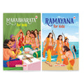 Story Books for Kids  Complete Ramayana and Mahabharata (Set of 2 Books)  Mythology Story Books  Epics of India  Bedtime Sto