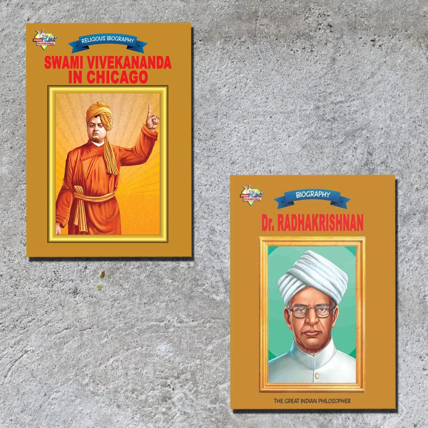 Biographies Of Great Personalities | Set Of 2 Books | Swami Vivekananda In Chicago + Dr. Radhakrishnan