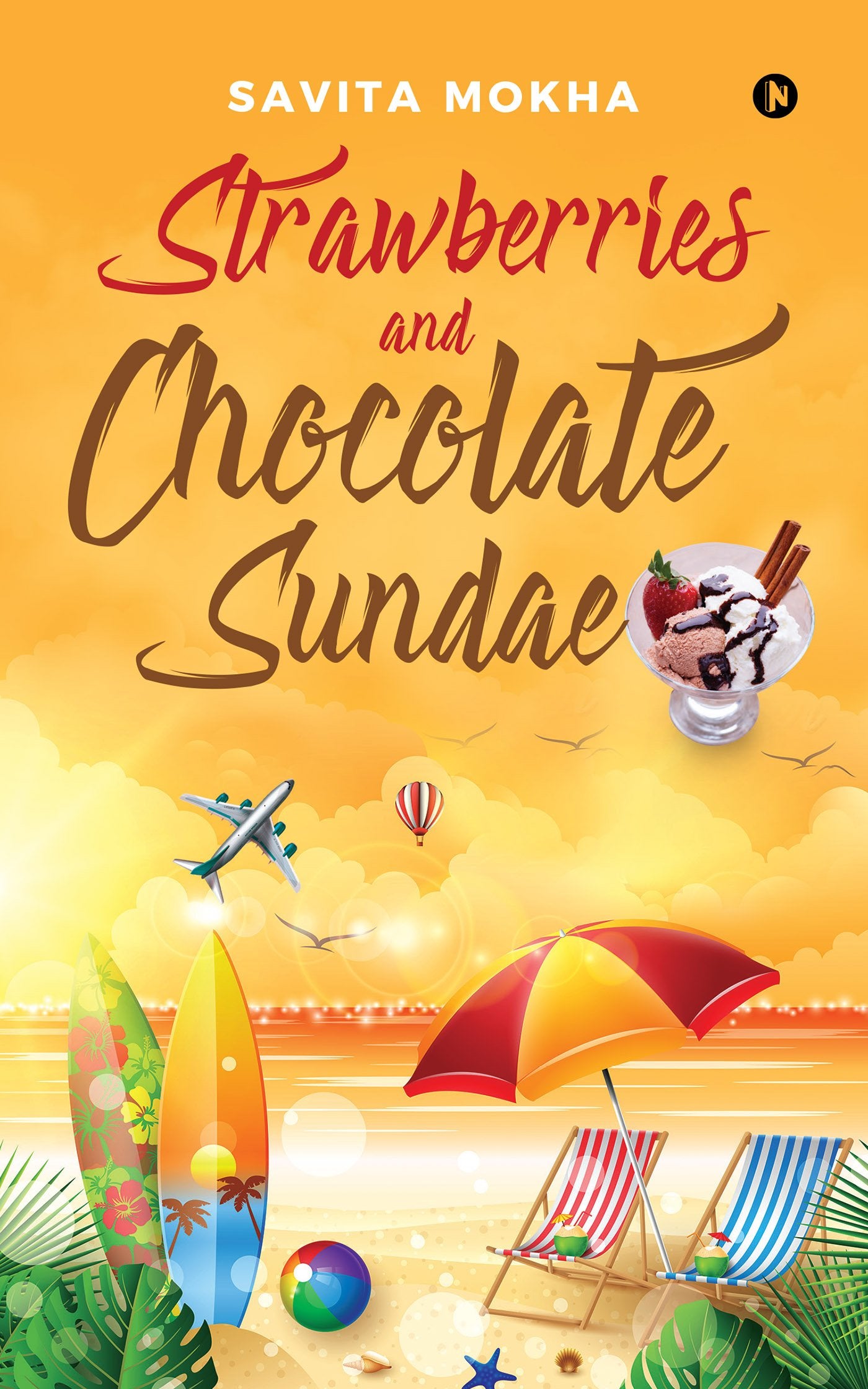 Strawberries And Chocolate Sundae