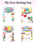 My First Capital Letters ABC, Small Letters abc, Numbers 120 and Line Tracing Patterns Writing Fun : preschoolers writing readi