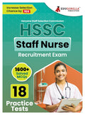 Hssc Staff Nurse Recruitment Exam Book 2024 (English Edition) | Haryana Staff Selection Commission | 18 Practice Tests (1600+ So