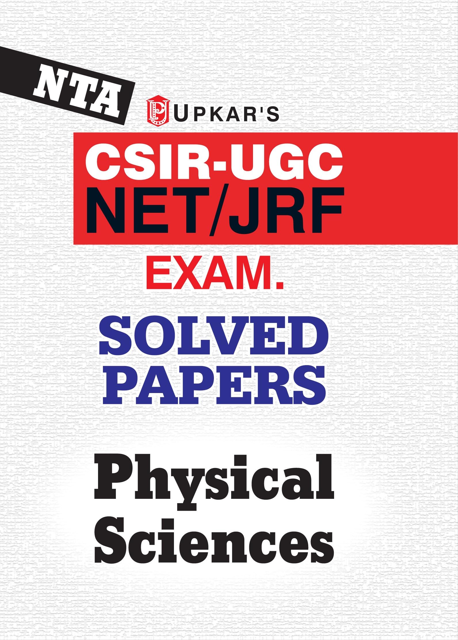 CsirUgc Net/Jrf Exam Solved Papers Physical Sciences