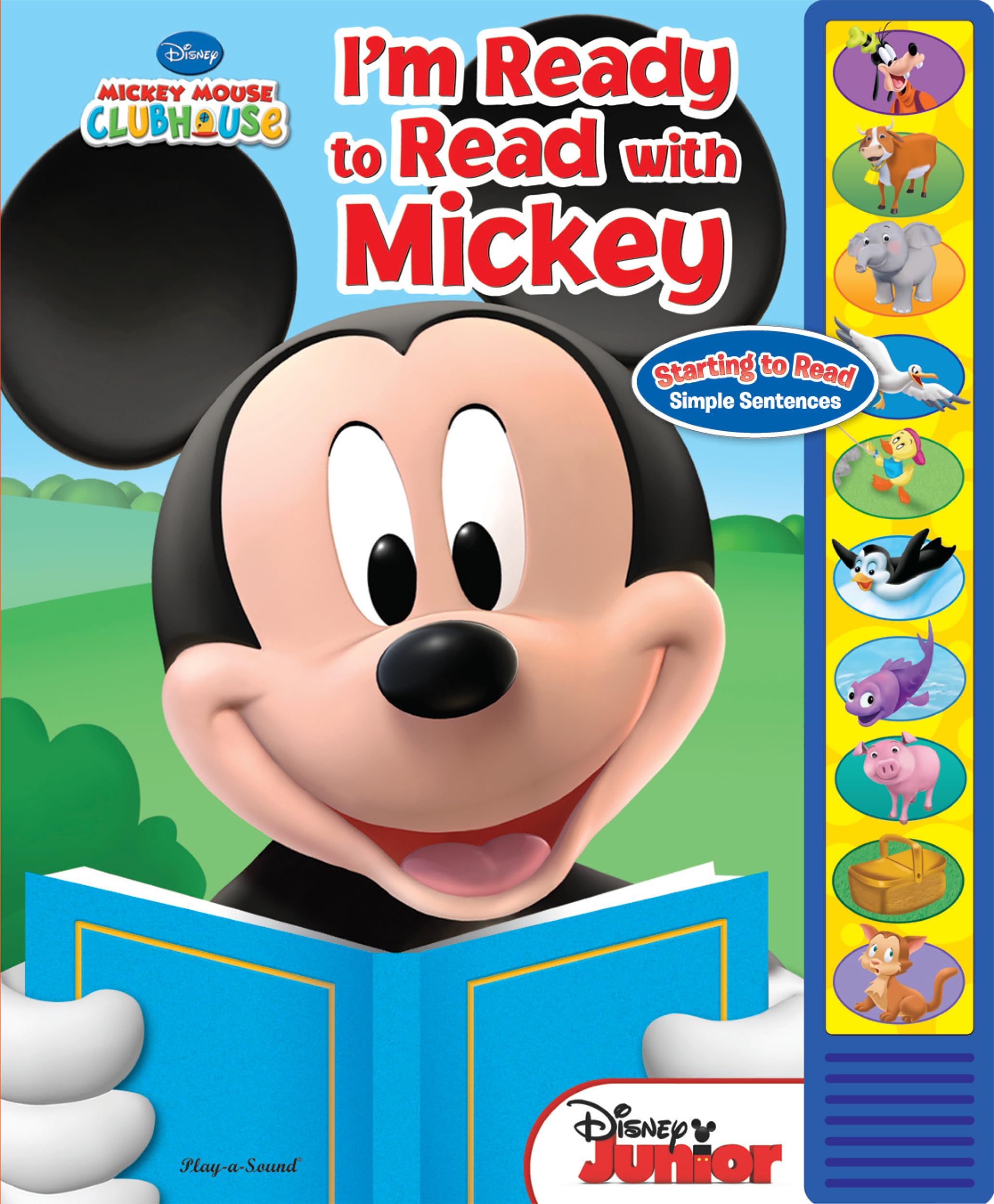 Disney Mickey Mouse Clubhouse  Im Ready to Read With Mickey Sound Book  PlayaSound  PI Kids