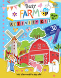 Booktopus Build It Activity Kit  At The Busy Farm 3D Model Making Kit With Book  Diy Craft Kit For Kids 36+ Years  Learning 