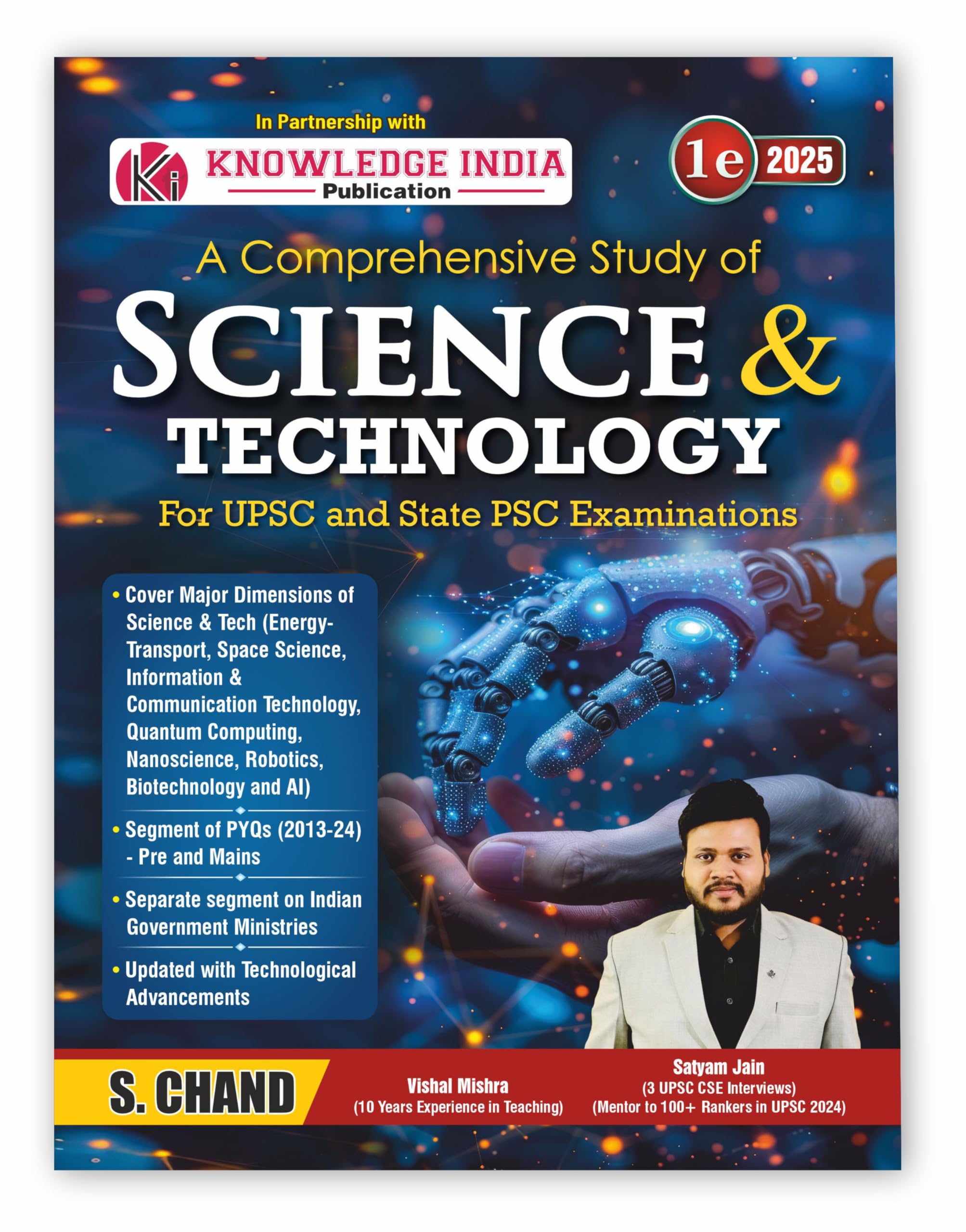 A Comprehensive Study of Science & Technology Book for UPSC Civil Services Exam 2025  2026 | PYQ Previous Year Question Paper (