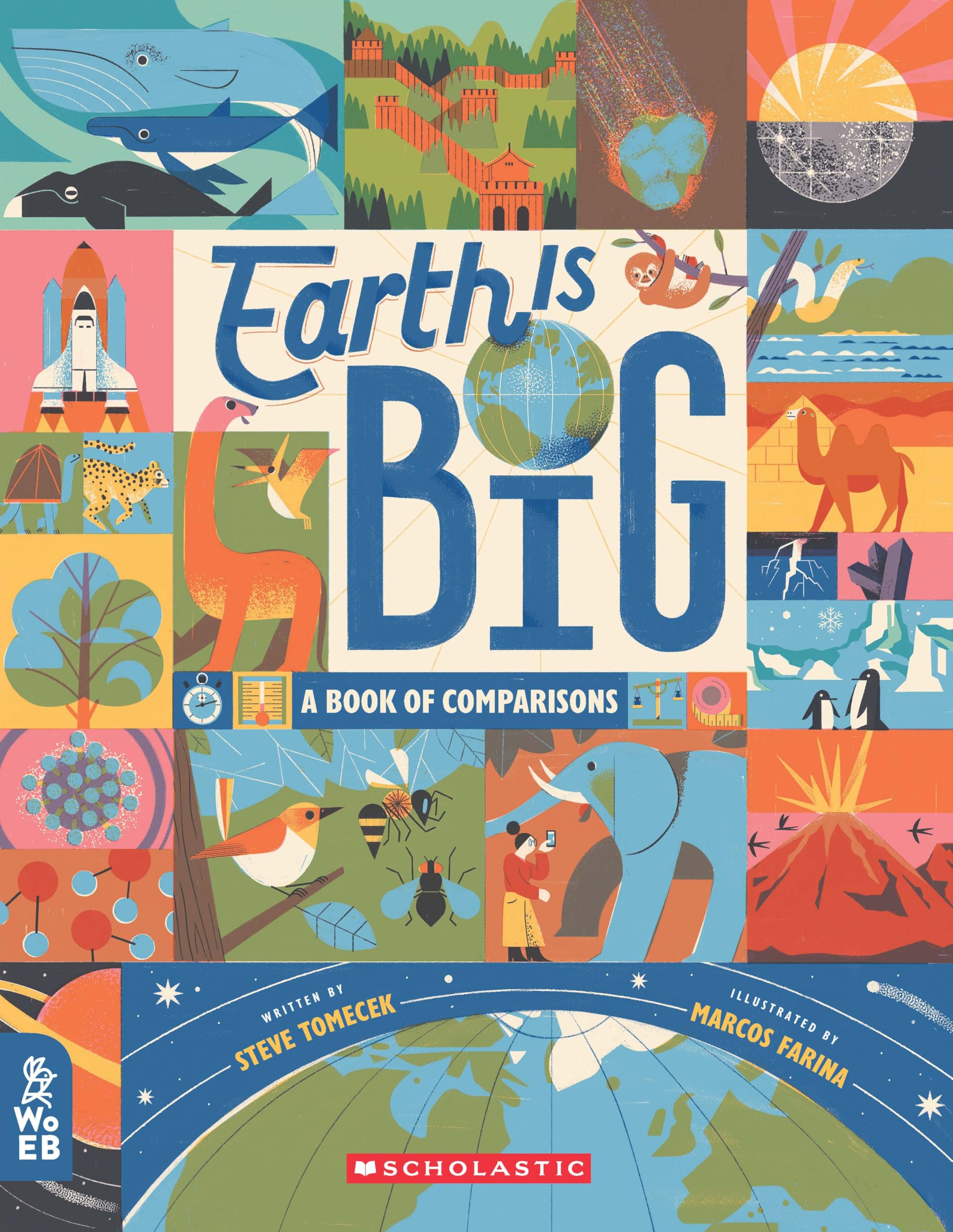 Earth is big