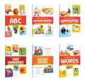My First Book of ABC, Action Words, Opposites, Hindi Varnmala, Nursery Rhymes and My First Words : Beginner reading books, Colo