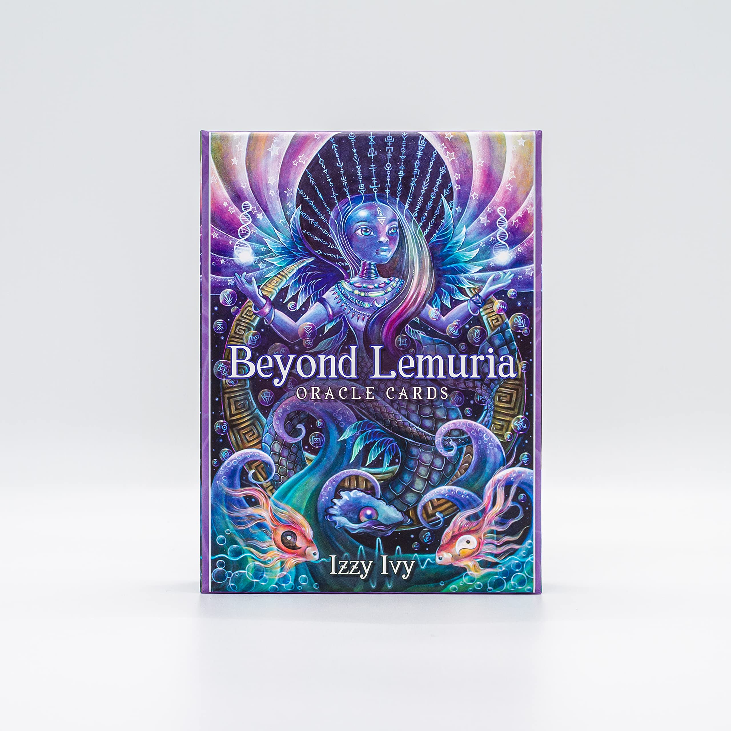 Beyond Lemuria Oracle Cards: NewEarth Codes and Wisdoms for Our Ancient Future  56 cards & 148page guidebook, packaged in a h
