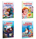 Too Many Toys, Together We Are Winners, The Sweet Little Witch And The Racing Champion  Moral Stories : Educational books for 