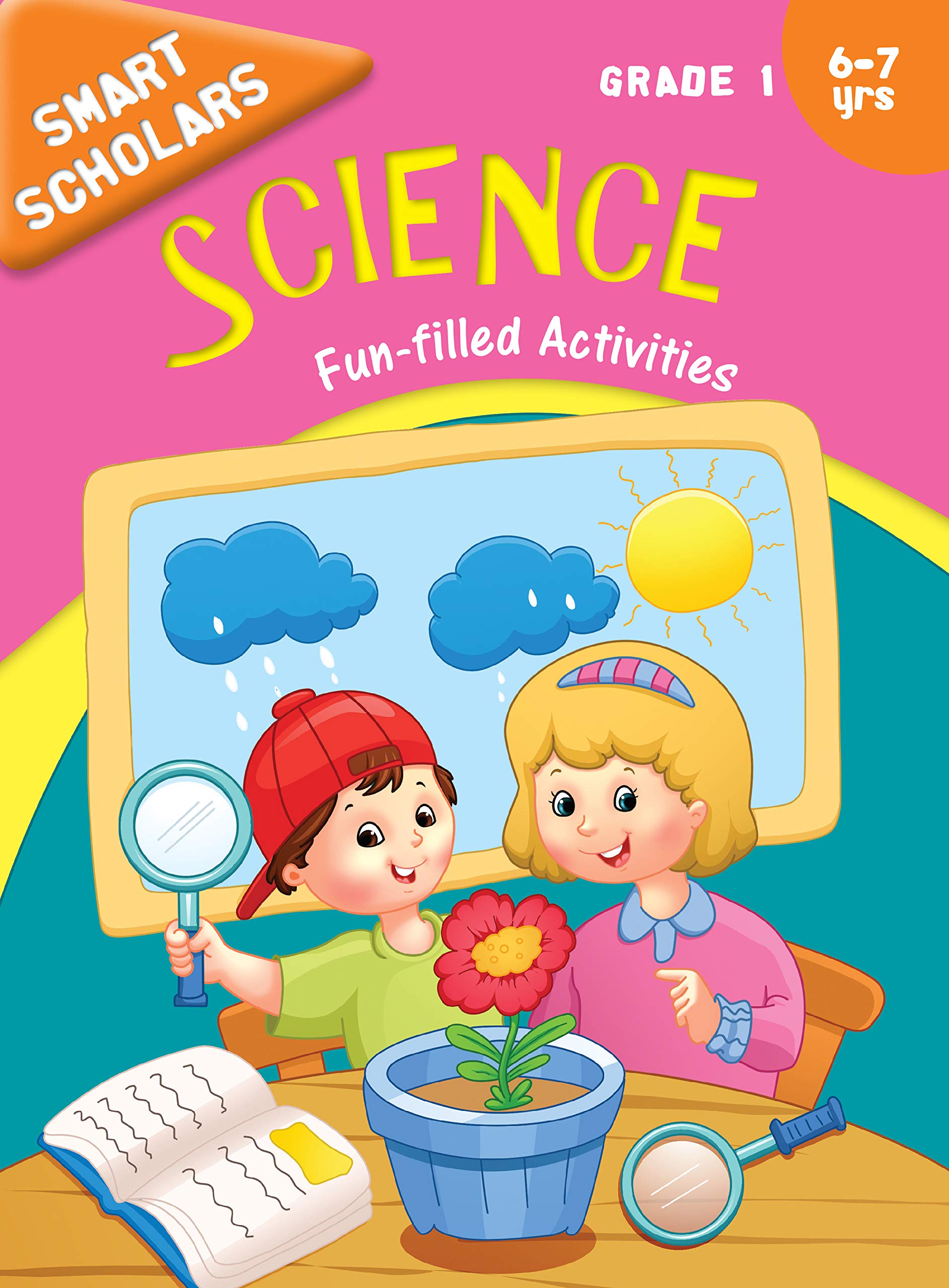 Science FunFilled Activity Book for Kids Grade 1: Smar Schoolars | Science for Early Learners | Childrens Skill Build | HandsO