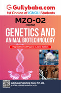 IGNOU MZO 002 Genetics and Animal Biotechnology | Study Material Including Solved Previous Year Paper & Sample Paper with Import